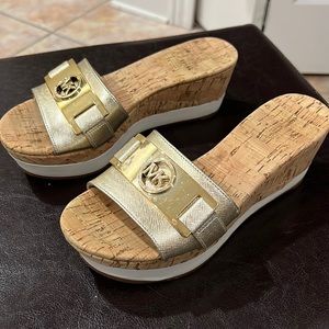 Michael Kors wedge sandals